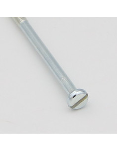 Metalen schroeven cilindrische kop split M3X80...