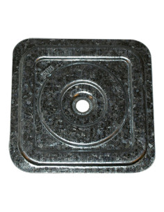 Sluitring vierkant Bevestiging ISOLATIE 6X64 Wit verzinkt...