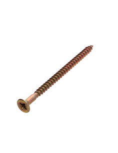 Agglo houtschroeven gefreesde kop Pozi PZ7 4,5X70 geboord...
