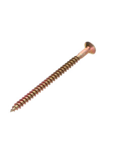 Agglo houtschroeven gefreesde kop Pozi PZ7 4,5X70 geboord... 2
