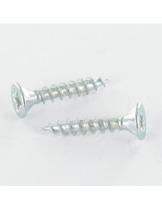 Agglo houtschroeven VBA3 gefreesde kop Pozi 5X35 Wit...