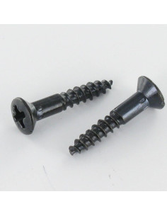 Houtschroeven gefreesde bolkop Pozi PZ7 3,5X20 Zwart...