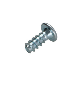 Euroschroef brede ronde kop phillips 6,5X16 Wit verzinkt... 2