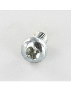 Metalen schroeven bol cilinderkop Pozi PZ7 M5X80 Wit...