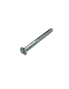 Houtschroeven Wit verzinkt staal 6X60 geboord en getapt...