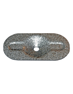 Sluitring OVAAL Bevestiging ISOLEREND 82X405.5X1 Wit...