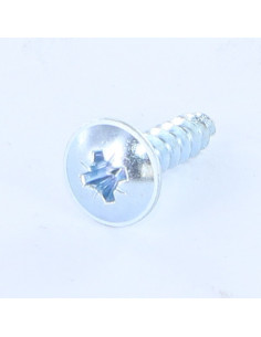 Agglo houtschroeven Bolkop breed rond Pozi PZ7 4,5X20 Wit...