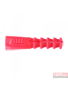 Plug POLYETHYLEEN RAM R 8X39 zonder kraag