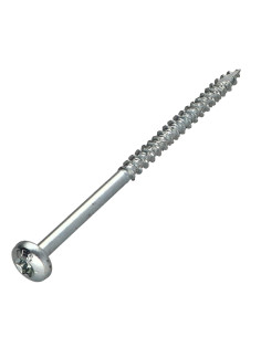 TEKOR houtschroeven ronde kop TORX T30 6X100...