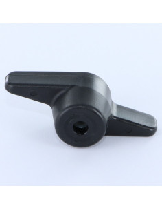 Vrouwelijke klemgreep zwart nylon Insert Nylon M10 2