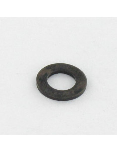 Sluitring plat M22X40X3 Z Zwart gegalvaniseerd staal
