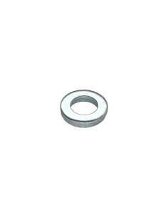 Sluitring plat 6,5 x 12 x 2,5 Wit verzinkt staal