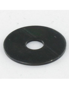 Sluitring plat M6X24X1.2 LL Zwart gegalvaniseerd staal