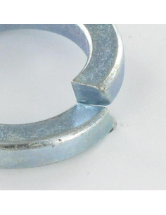 Sluitring Grower voor Schroeven M14 Wit verzinkt staal 2