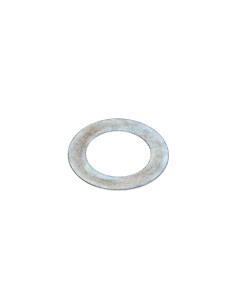 Sluitring plat 20x32x0,5 Wit verzinkt staal