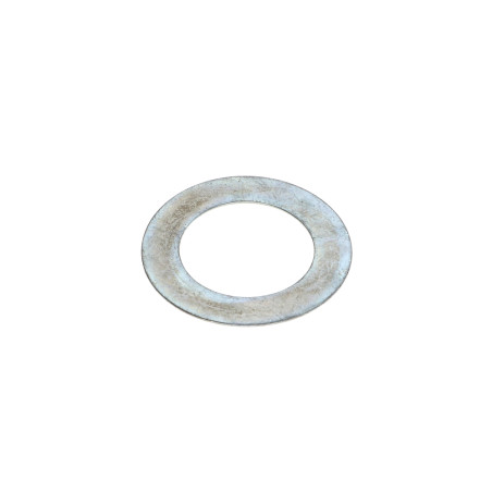 1 x Sluitring plat 20x32x0,5 Wit verzinkt staal