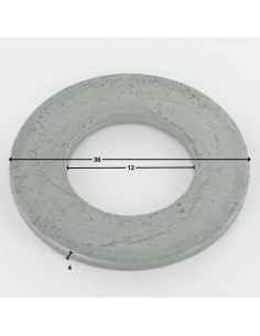 Sluitring plat M12X36X4 hoge corrosiebestendigheid... 2