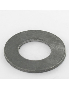 Sluitring plat 10X21X0.8 gewoon Ruw staal