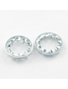 Getande ring met overlappende binnentanden JZC M10 Wit...