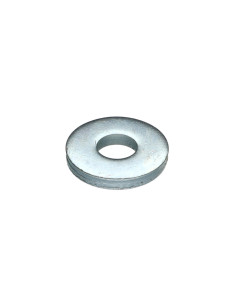 Sluitring plat M12X34X5 Wit verzinkt staal