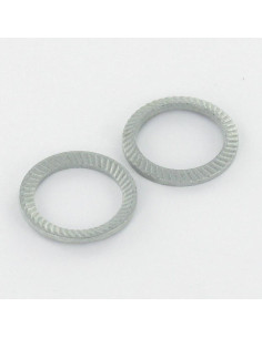 Sluitring SCHNORR VS M6X10X1.4 461400 Wit verzinkt staal