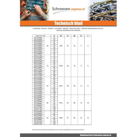 1 x Metalen schroeven schouder sleutel van 3 M5/9.5 6X12 Klasse 12.9 Ruw staal