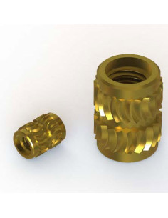 Insert zonder kop HEATFIX Messing M3X5.8