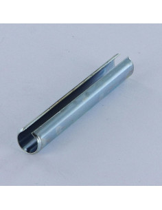 Elastische pin Wit verzinkt staal 7X50 dunne serie