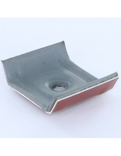 EPDM waterdichte kalotte 30X25 Aluminium RAL3009 oxydrood 2