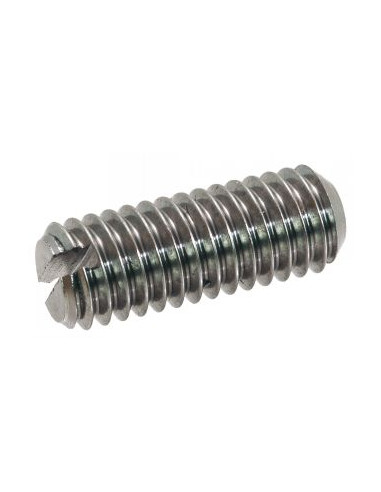 1 x Metalen schroeven zonder kop split...