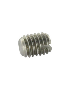 Metalen schroeven zonder kop split tepel uiteinde plat...