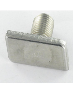Metalen schroeven kop ruit M6X12 RVS A2 2