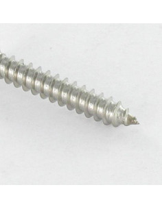 Agglo houtschroeven gefreesde kop split 4X25 RVS A2 2