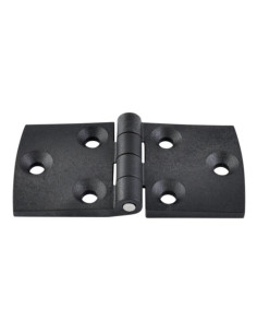 Scharnier symmetrisch 120x60 zwart nylon