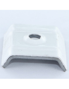 EPDM waterdichte kalotte 40X25 Aluminium RAL9010 zuiver wit