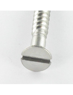 Houtschroeven RVS A2 gefreesde kop split 3X25 microschroeven 2