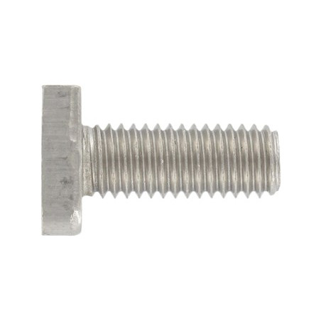 1 x Metalen schroeven hamerkop 13X31X6 M12X60 A4 RVS voor 38/17 profielen