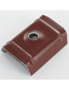 Kalotte ALUMINIUM/AFDICHTING P50X33X12 RAL3009 oxydrood