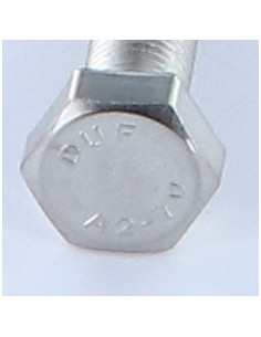 Metalen schroeven zeskantkop TH M8X35 steek in orde steek... 2