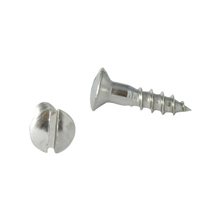 1 x Houtschroeven RVS A2 gefreesde bolkop split 5X60