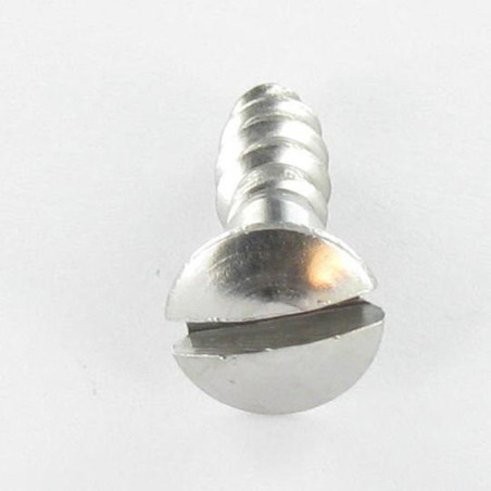 1 x Houtschroeven RVS A2 gefreesde bolkop split 5X60
