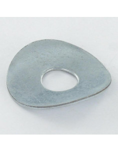 Gebogen ringplaat glad 9X26 2