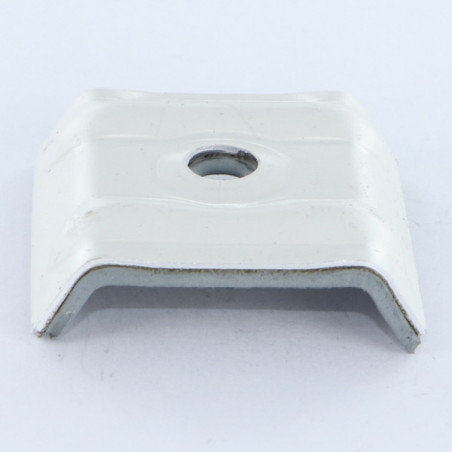 1 x EPDM waterdichte kalotte 40X25 Aluminium RAL9002 wit grijs