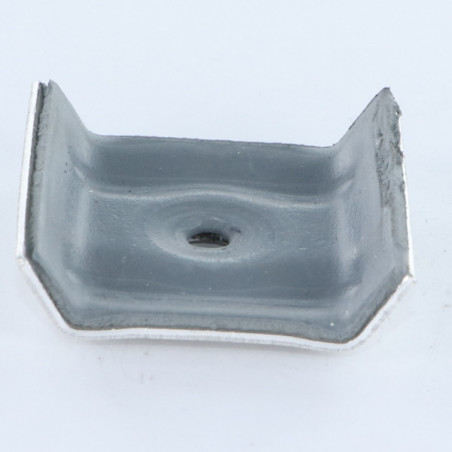 1 x EPDM waterdichte kalotte 40X25 Aluminium RAL9002 wit grijs