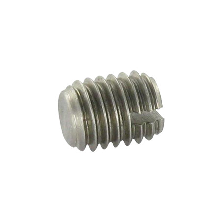 1 x Metalen schroeven zonder kop split tepel uiteinde plat M3X8 RVS A2 microschroeven