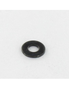 Sluitring plat M8X18X1.5 M RVS A2 Zwart