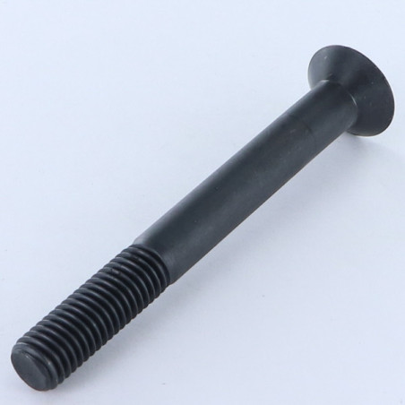 1 x Metalen schroeven FHC verzonken kop met zeskant print M8X55 bedraad op 22 klasse 10.9 sleutel van 5 Ruw staal