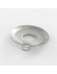 Borgring met uitwendige nok RVS A2 21X42X1.6 Type F 6.5 2