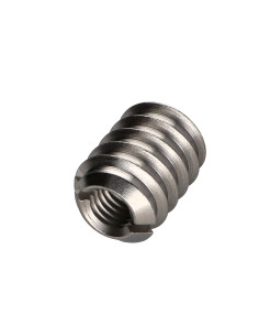 Insert draad hout 22X30 M12 RVS A2