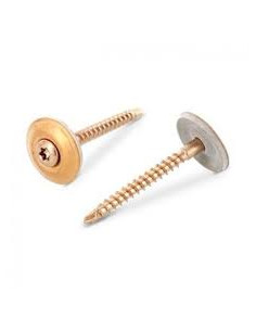 Nokschroef gefreesde bolkop TORX T20 4,5X25 RVS A2 koper...